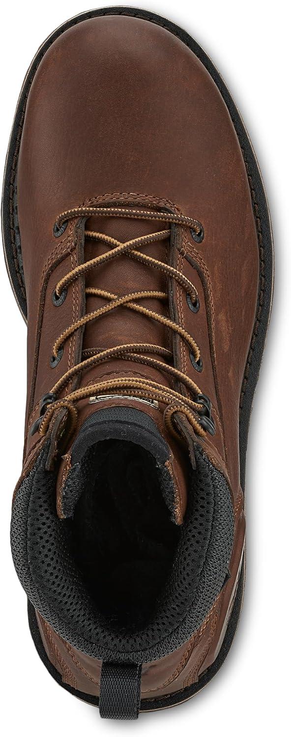 imageIrish Setter Edgerton Mens 6quot Waterproof NonMetallic Safety Toe Work BootBrown