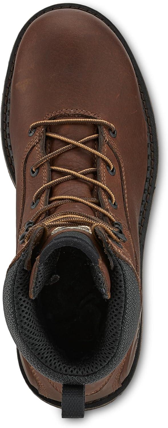 imageIrish Setter Edgerton Mens 8quot Waterproof NonMetallic Safety ToeBrown