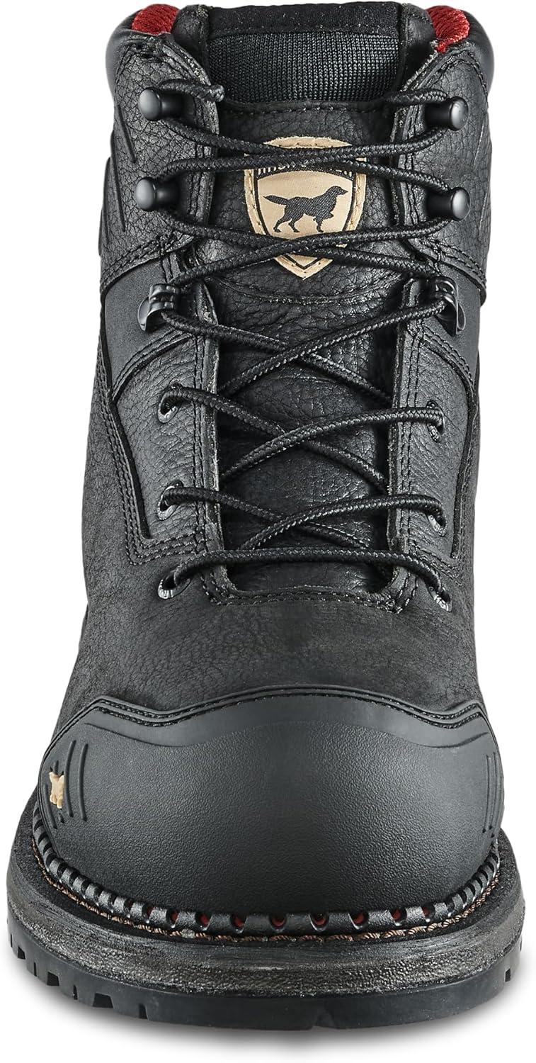 imageIrish Setter Edgerton XD Mens 6quot Waterproof NonMetallic Safety Toe Work BootBlack