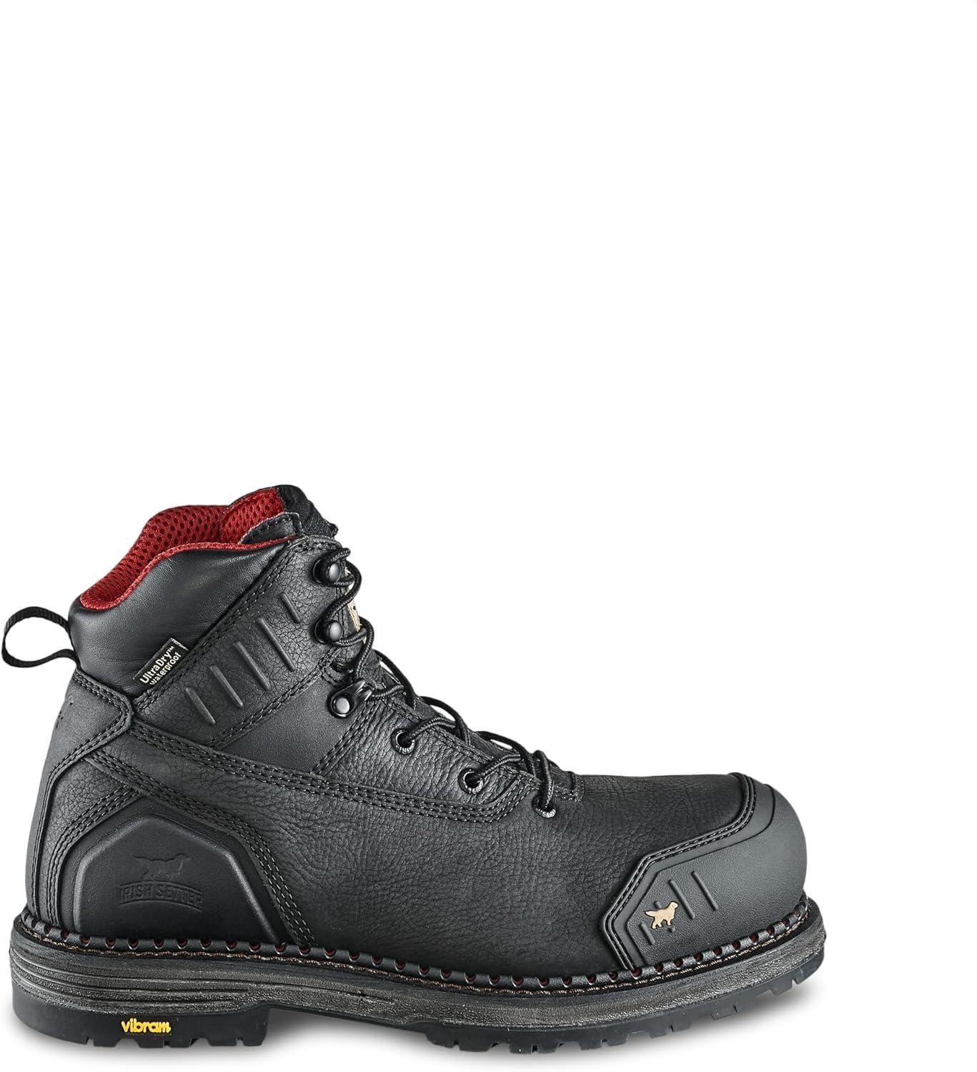 imageIrish Setter Edgerton XD Mens 6quot Waterproof NonMetallic Safety Toe Work BootBlack