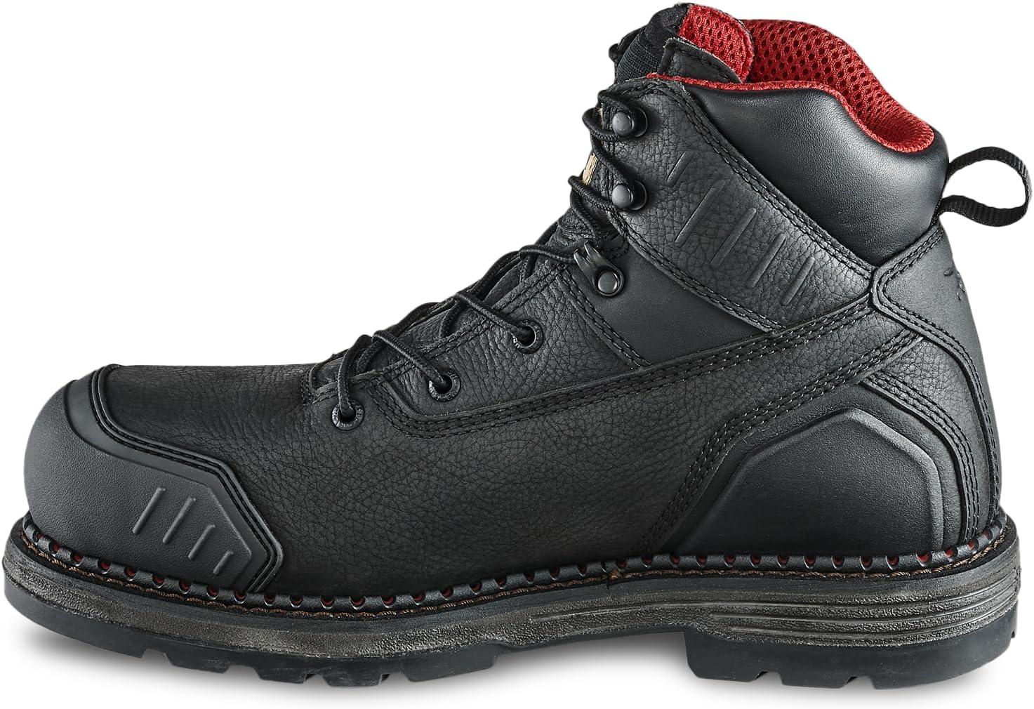 imageIrish Setter Edgerton XD Mens 6quot Waterproof NonMetallic Safety Toe Work BootBlack