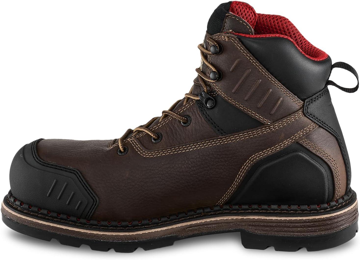imageIrish Setter Edgerton XD Mens 6quot Waterproof NonMetallic Safety Toe Work BootBrown