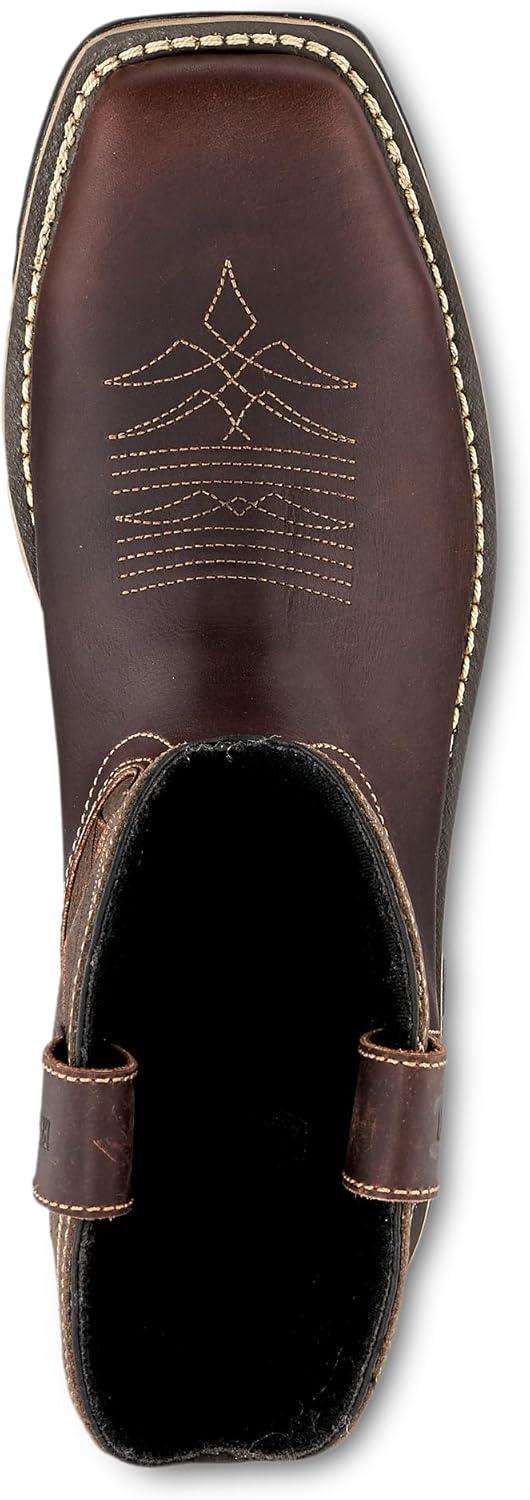 imageIrish Setter Marshall Mens 11quot Waterproof Steel Safety Toe PullOn Work BootBrownOlive