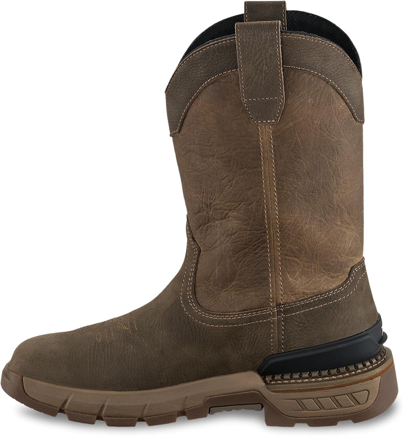 imageIrish Setter Two Harbors Mens 11quot Waterproof Soft Square Toe Work BootTaupe