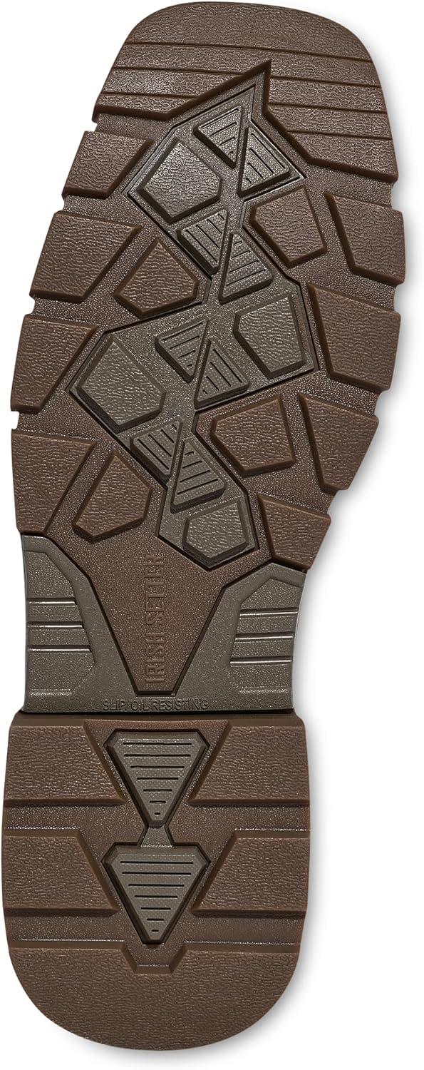 imageIrish Setter Two Harbors Mens 11quot Waterproof Soft Square Toe Work BootTaupe