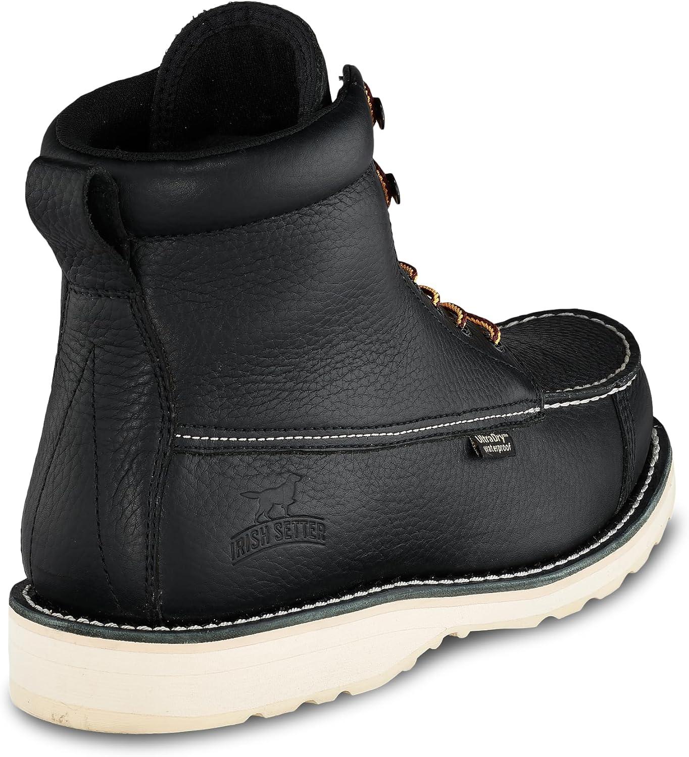 imageIrish Setter Wingshooter Mens 7quot Waterproof Hunting BootBlack P