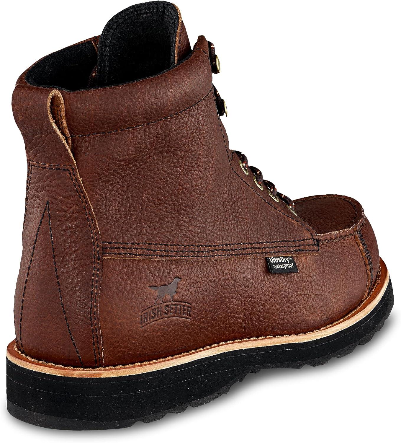 imageIrish Setter Wingshooter Mens 7quot Waterproof Hunting BootDark Brown P