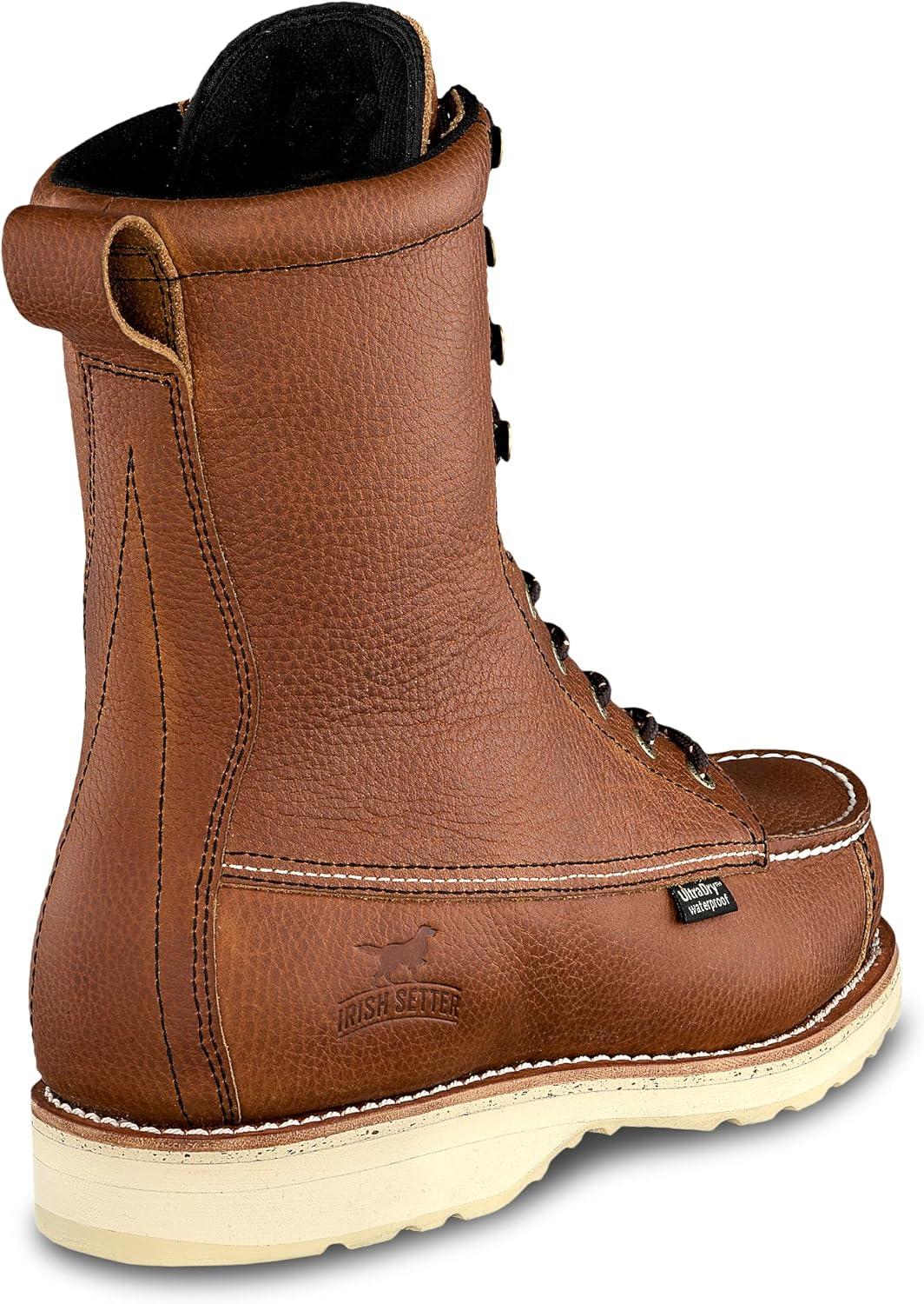 imageIrish Setter Wingshooter Mens 9quot Waterproof Hunting BootAmber