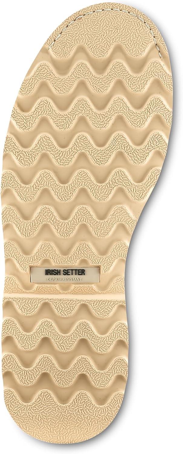 imageIrish Setter Wingshooter ST Mens 8quot Waterproof NonMetallic Safety Toe Work BootAmber