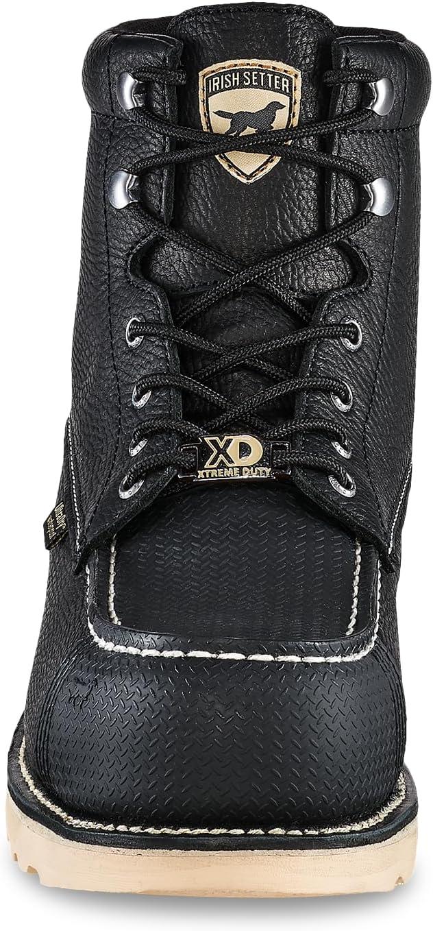 imageIrish Setter Wingshooter XD Mens 6quot Waterproof NonMetallic Safety Toe Work BootBlack