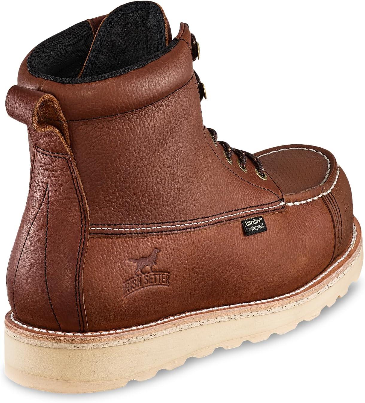 imageIrish Setter Wingshooter XD Mens 6quot Waterproof NonMetallic Safety Toe Work BootBrown