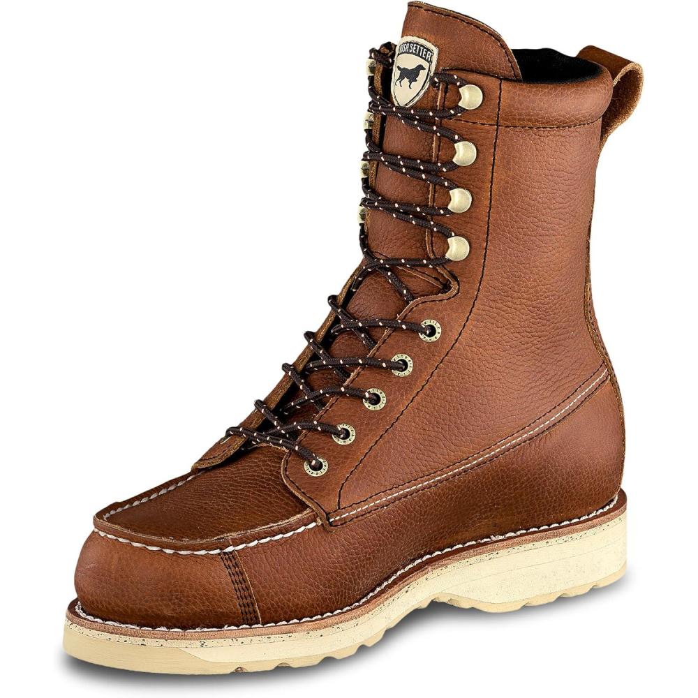 imageIrish Setter Wingshooter Mens 9quot Waterproof Hunting BootAmber P