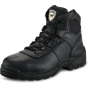 Irish Setter, Ely, Men’s, 6″, Steel Safety Toe, Work Boot(Black)
