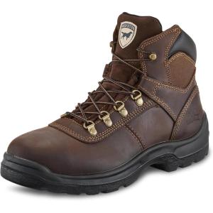 Irish Setter, Ely, Men’s, 6″, Steel Safety Toe, Work Boot(Brown)