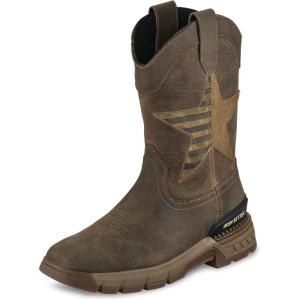 Irish Setter, Two Harbors, Men’s, 11″, Waterproof, Soft Square Toe, Work Boot(Taupe)