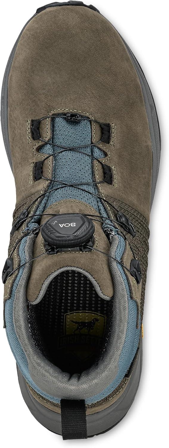 imageIrish Setter Cascade Womens 5quot Waterproof BOA Aluminum Safety Toe Work BootGrey