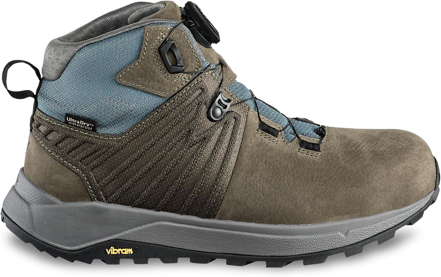 imageIrish Setter Cascade Womens 5quot Waterproof BOA Aluminum Safety Toe Work BootGrey