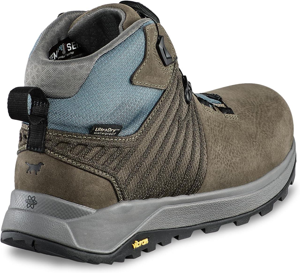 imageIrish Setter Cascade Womens 5quot Waterproof BOA Aluminum Safety Toe Work BootGrey