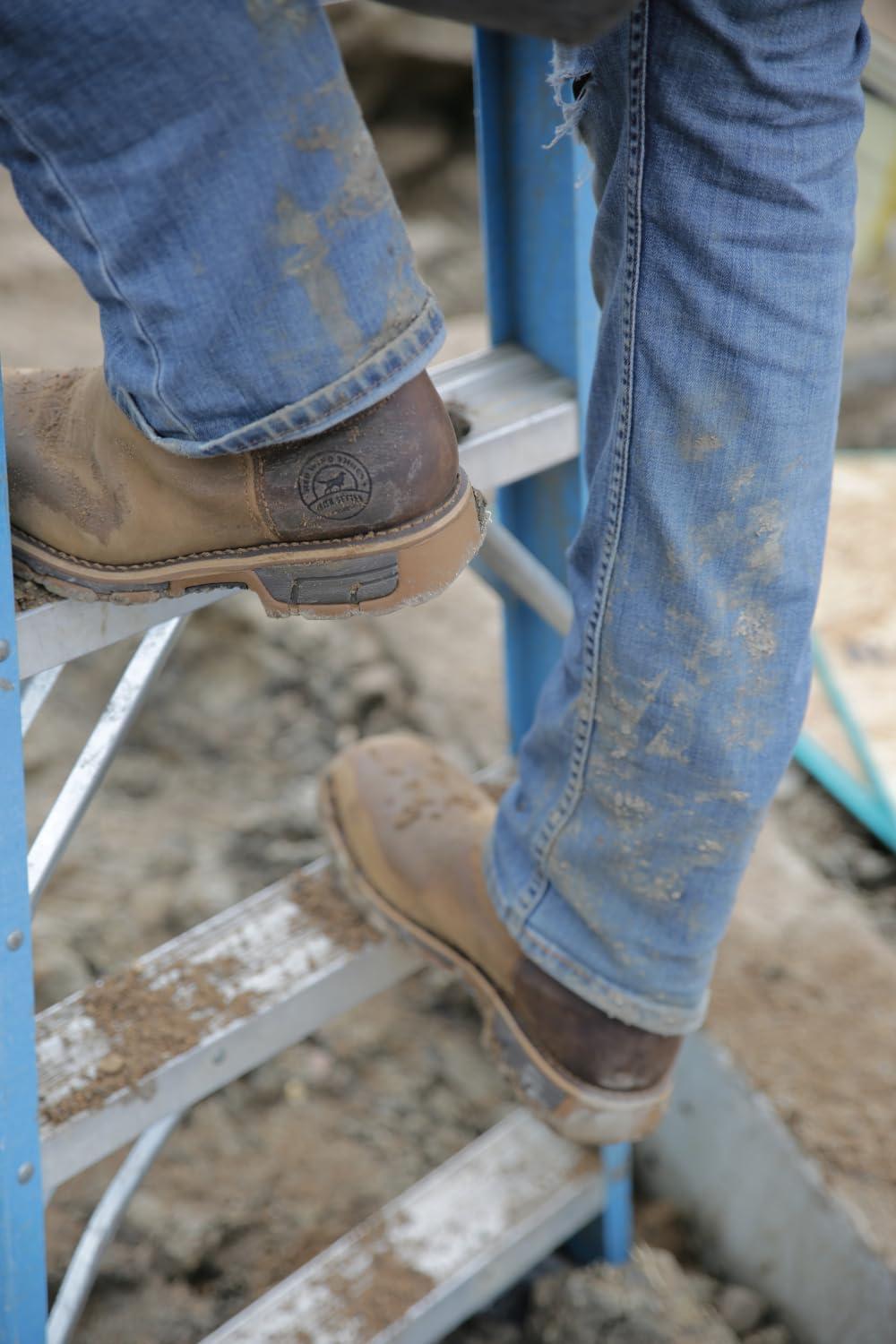 imageIrish Setter Marshall Mens 11quot Waterproof Soft Toe PullOn Work BootBrown