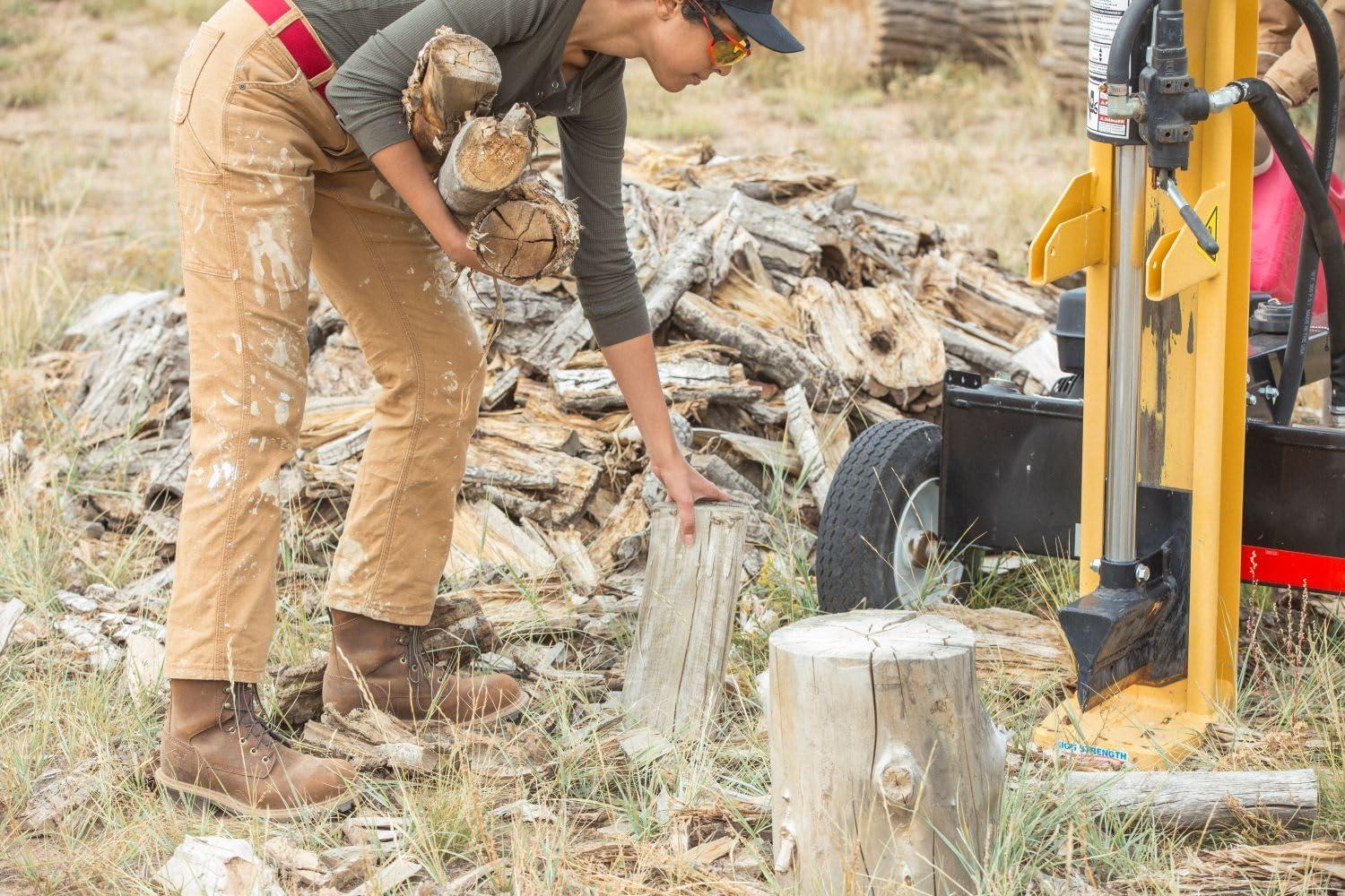 imageIrish Setter Mesabi Womens 8quot Waterproof Puncture Resistant Steel Safety Toe Logger BootBrown