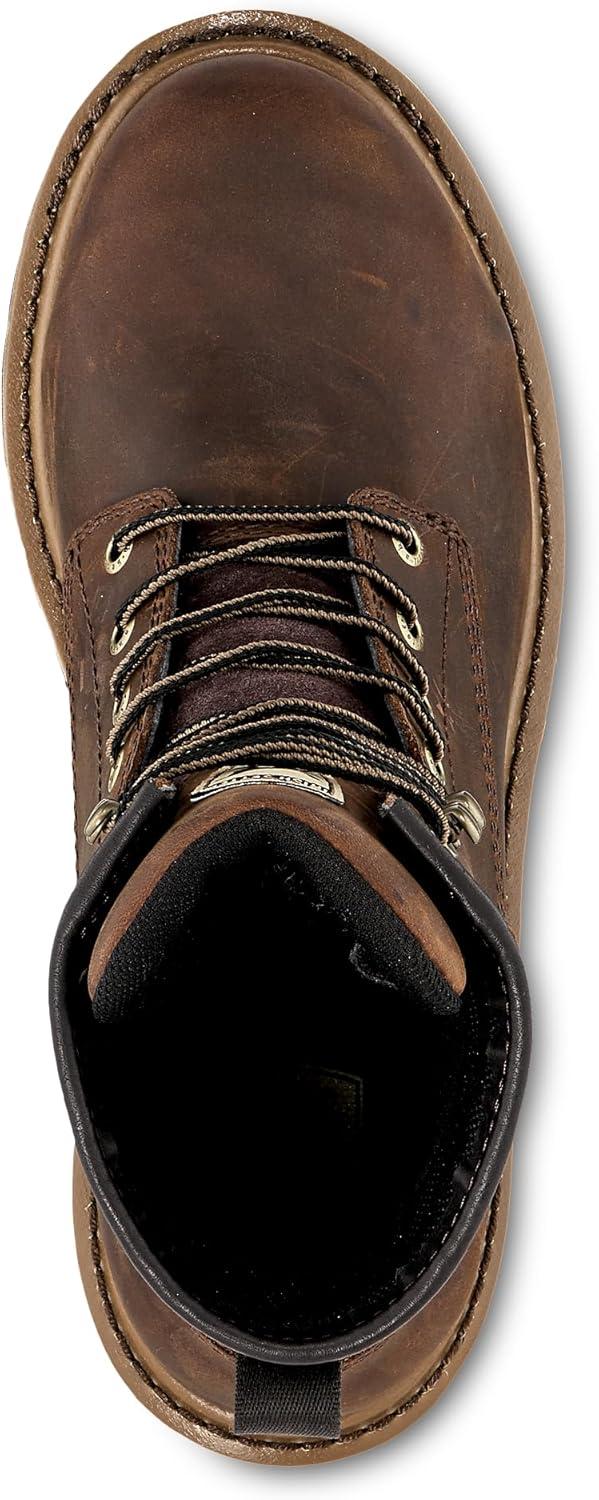 imageIrish Setter Mesabi Womens 8quot Waterproof Puncture Resistant Steel Safety Toe Logger BootBrown