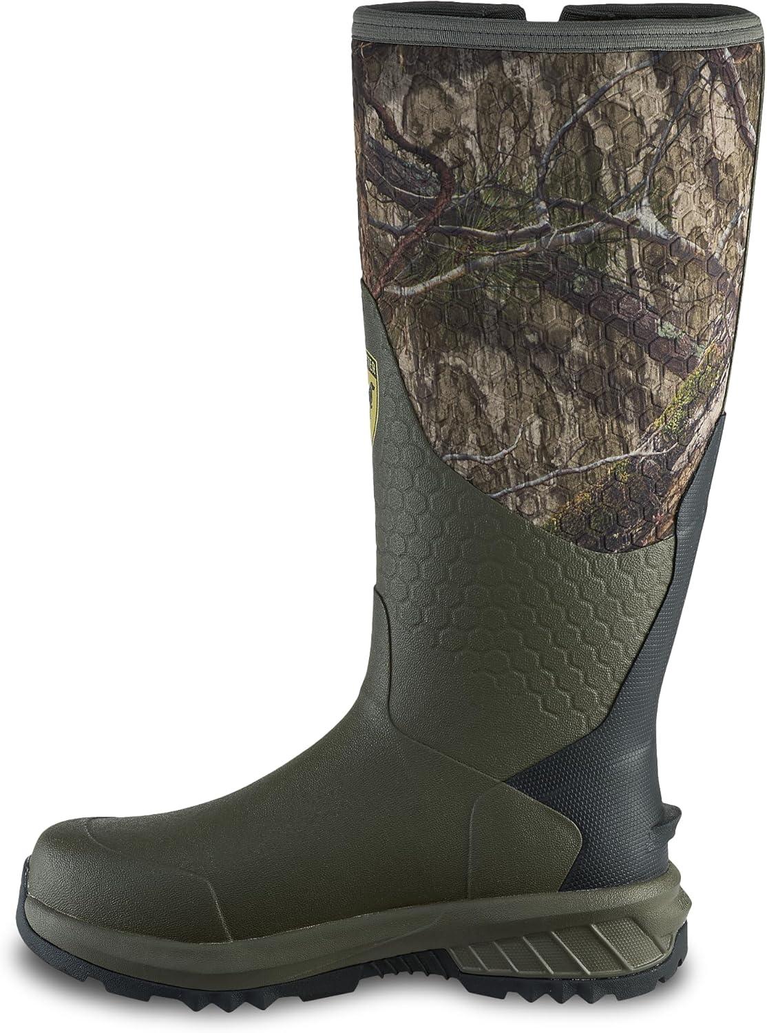 imageIrish Setter MudTrek Unisex 17quot Waterproof Adjustable Full Fit Hunting BootMossy Oak Country Dna