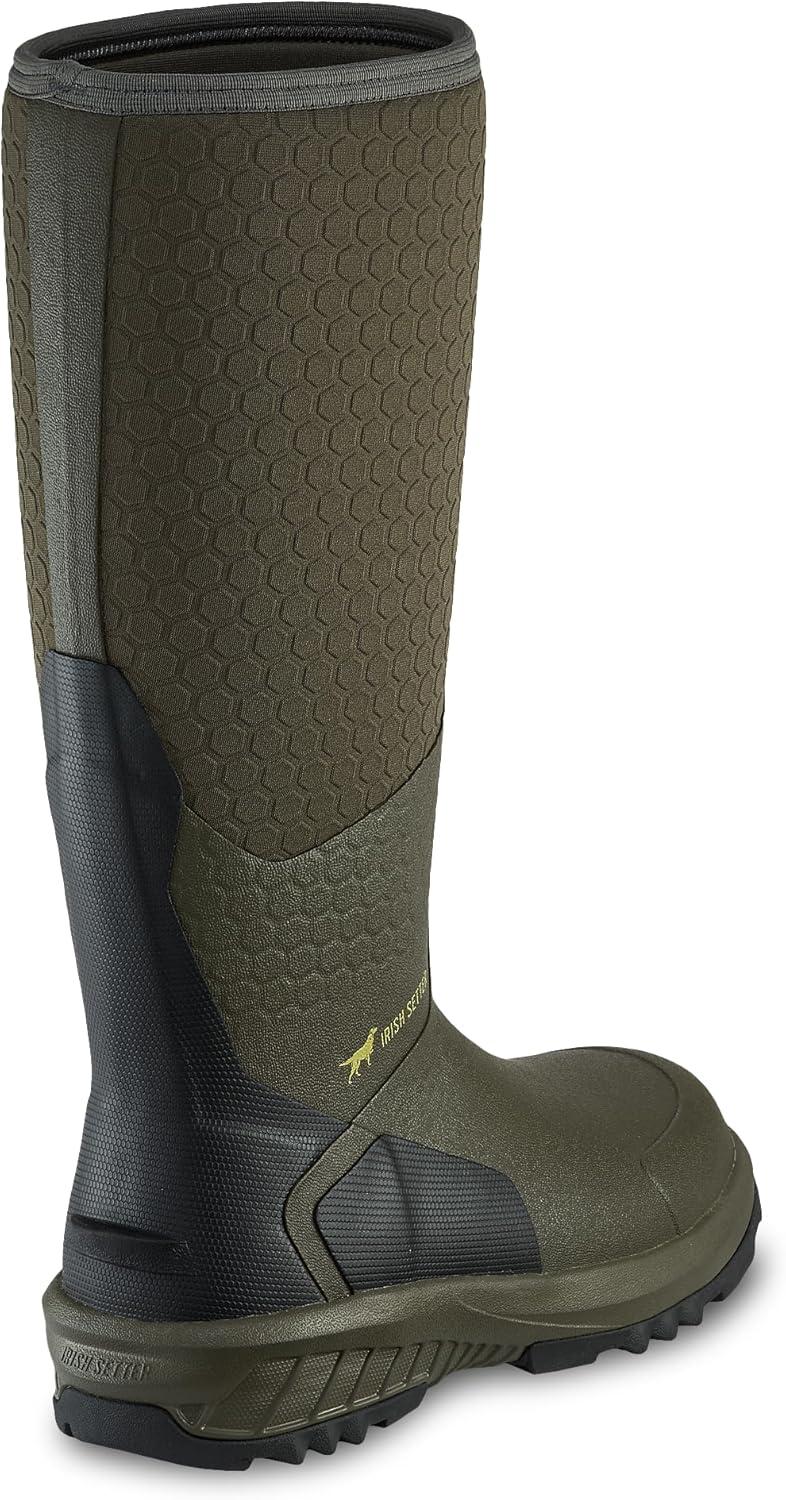 imageIrish Setter MudTrek Unisex 17quot Waterproof Full Fit Hunting Boot SageSage