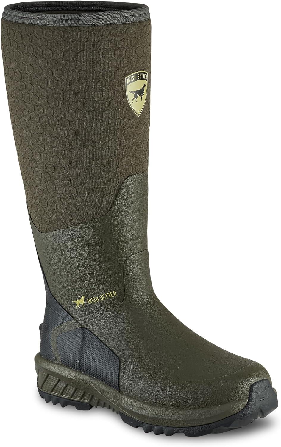 imageIrish Setter MudTrek Unisex 17quot Waterproof Full Fit Hunting Boot SageSage