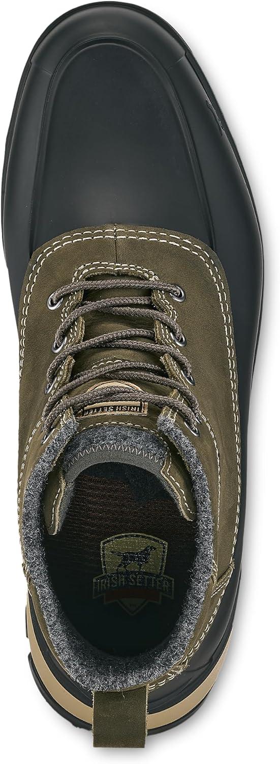 imageIrish Setter Northshore Unisex 7quot Waterproof Insulated LaceUp Casual BootGreen