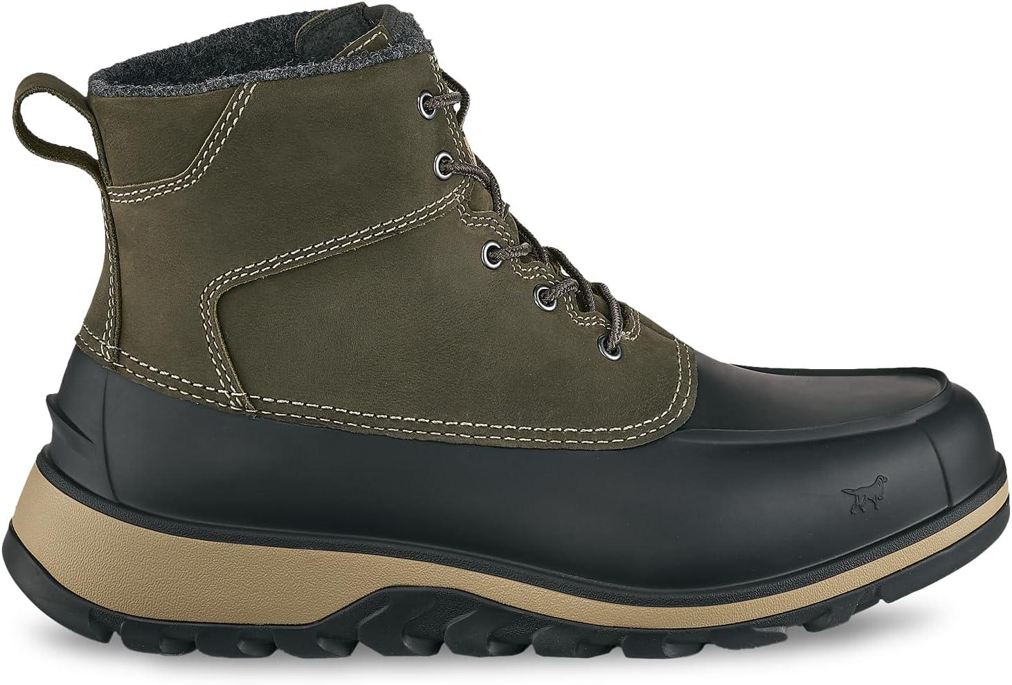 imageIrish Setter Northshore Unisex 7quot Waterproof Insulated LaceUp Casual BootGreen