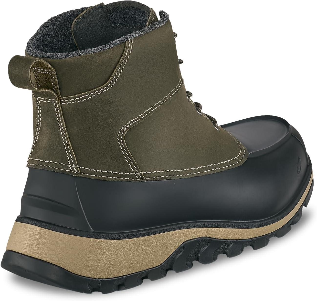 imageIrish Setter Northshore Unisex 7quot Waterproof Insulated LaceUp Casual BootGreen
