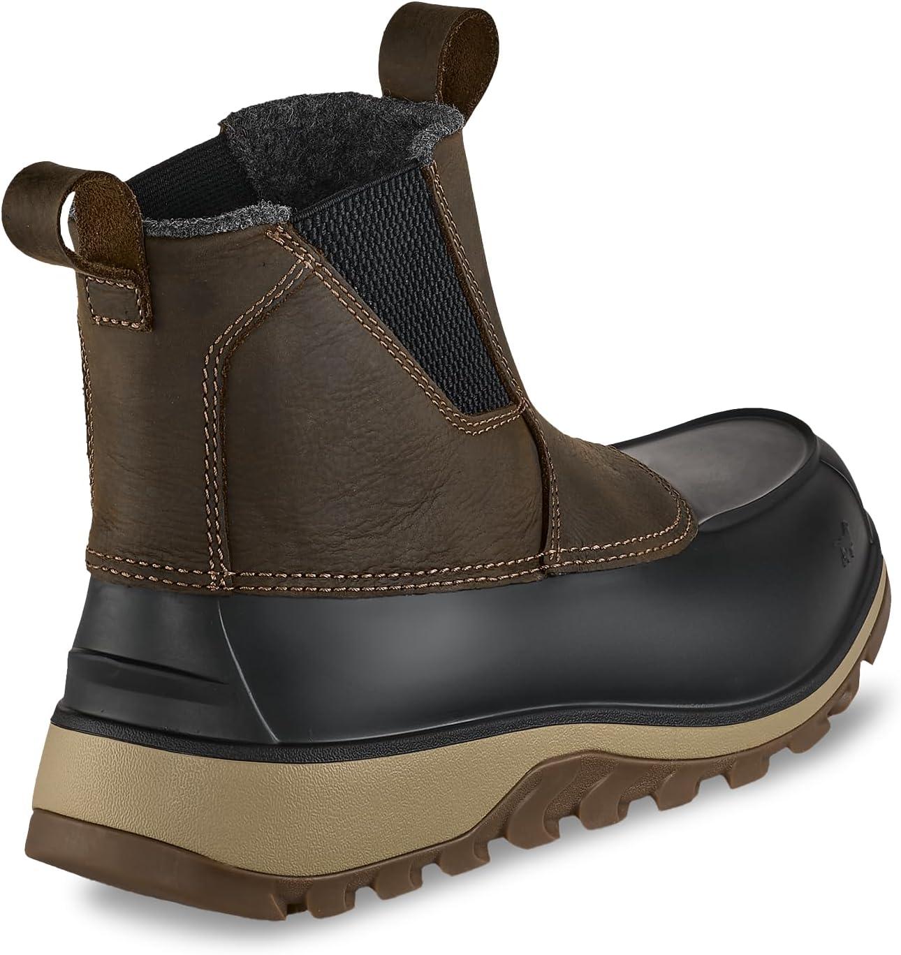 imageIrish Setter Northshore Unisex 7quot Waterproof Insulated PullOn Casual BootBrown