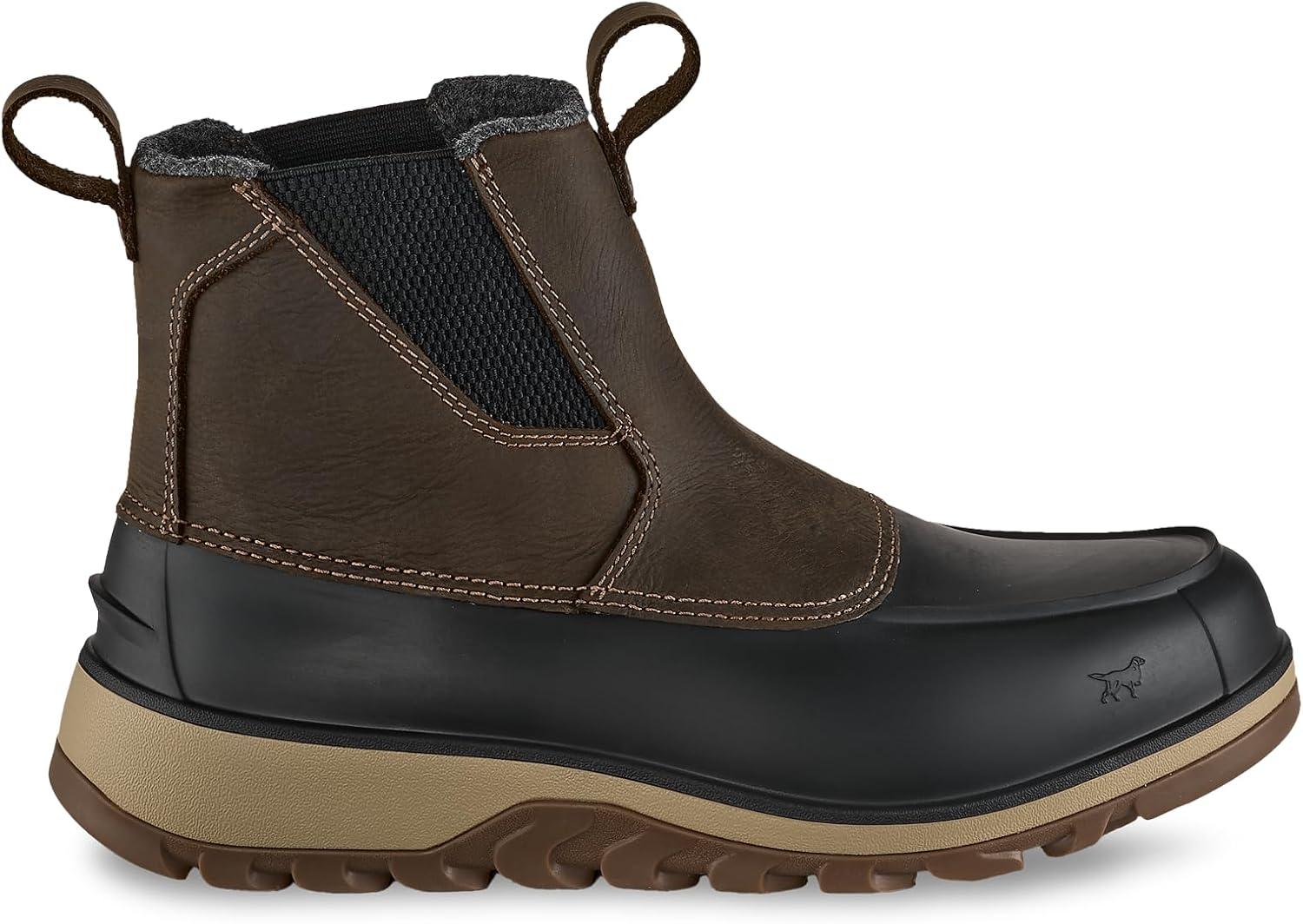 imageIrish Setter Northshore Unisex 7quot Waterproof Insulated PullOn Casual BootBrown