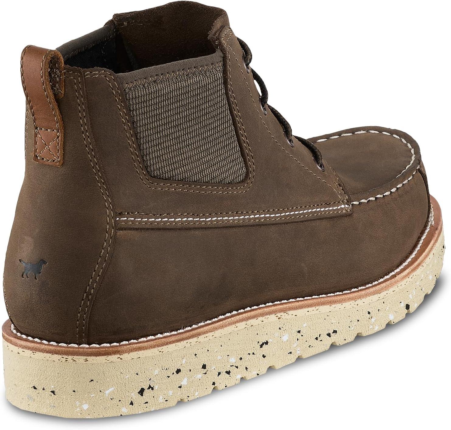 imageIrish Setter Setter Fifty Mens 6quot Faux Laceup Chelsea Boot Dark EarthDark Earth P