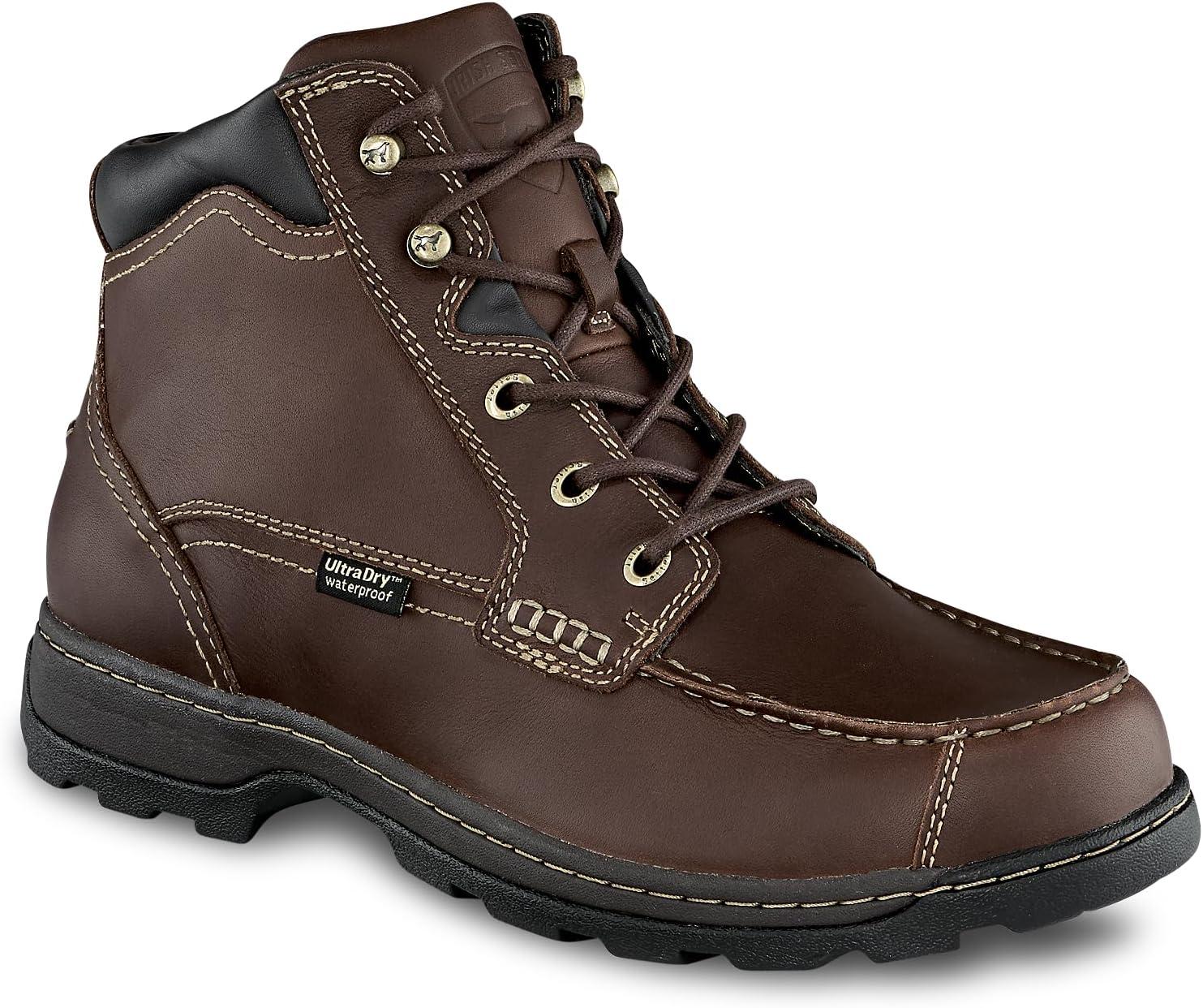 imageIrish Setter Soft Paw Mens Waterproof Full Grain Leather Chukka ShoeBrown