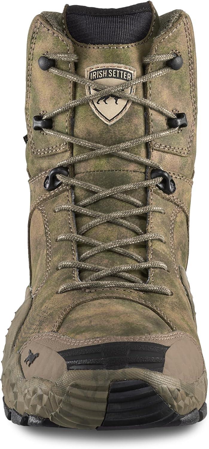 imageIrish Setter VaprTrek Mens 8quot Waterproof Hunting Boot Earth Field CamoEarth Field Camo P