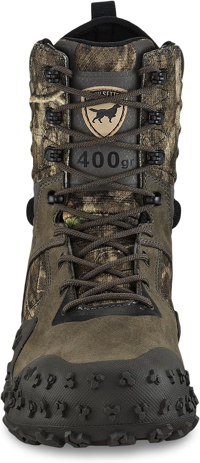 imageIrish Setter VaprTrek Mens 8quot Waterproof Insulated 400g Hunting Boot Mossy Oak Country RootsMossy Oak Country Roots