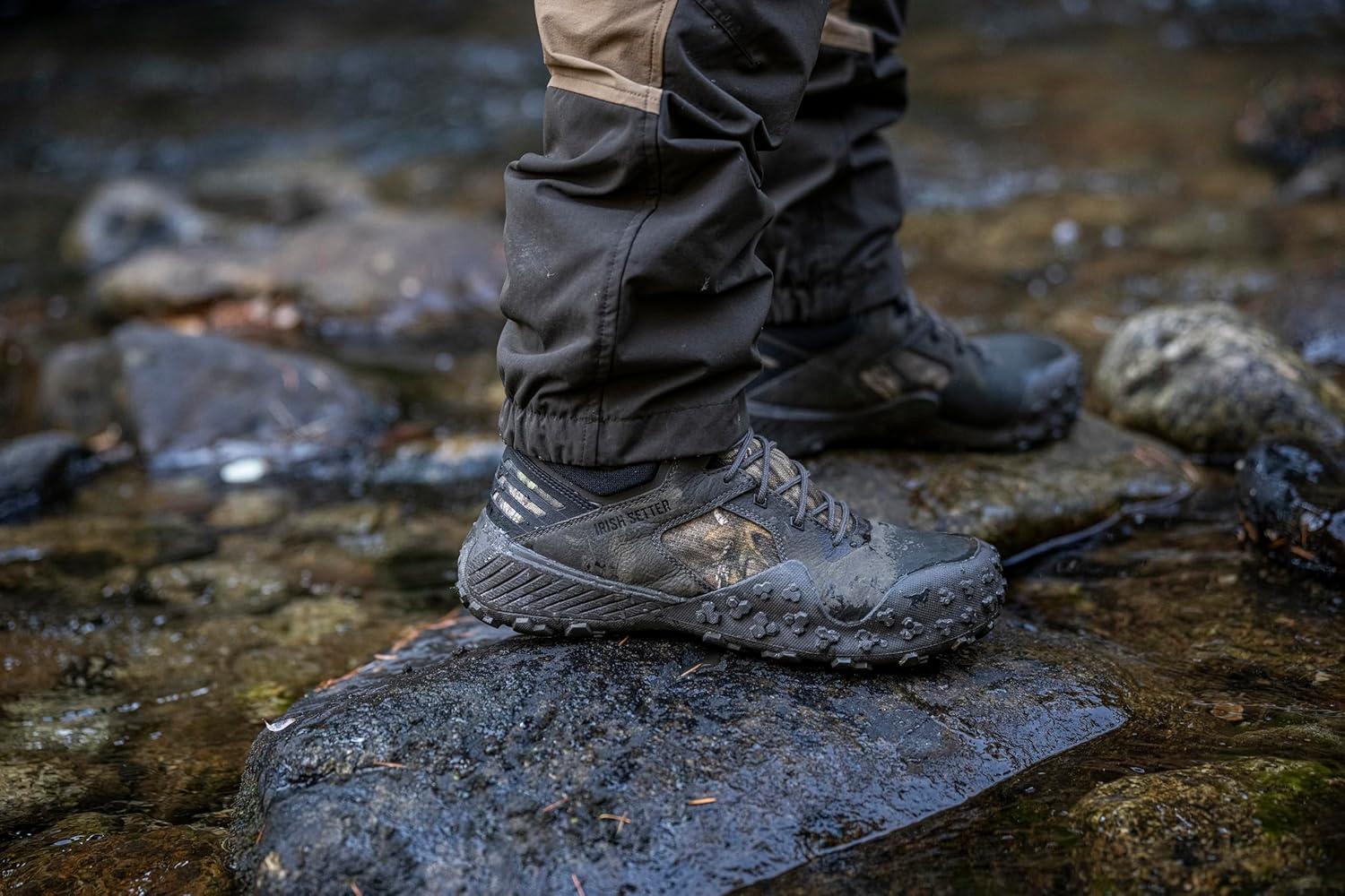 imageIrish Setter VaprTrek Womens 8quot Waterproof Insulated 400g Hunting Boot Mossy Oak Country RootsMossy Oaks Country Roots