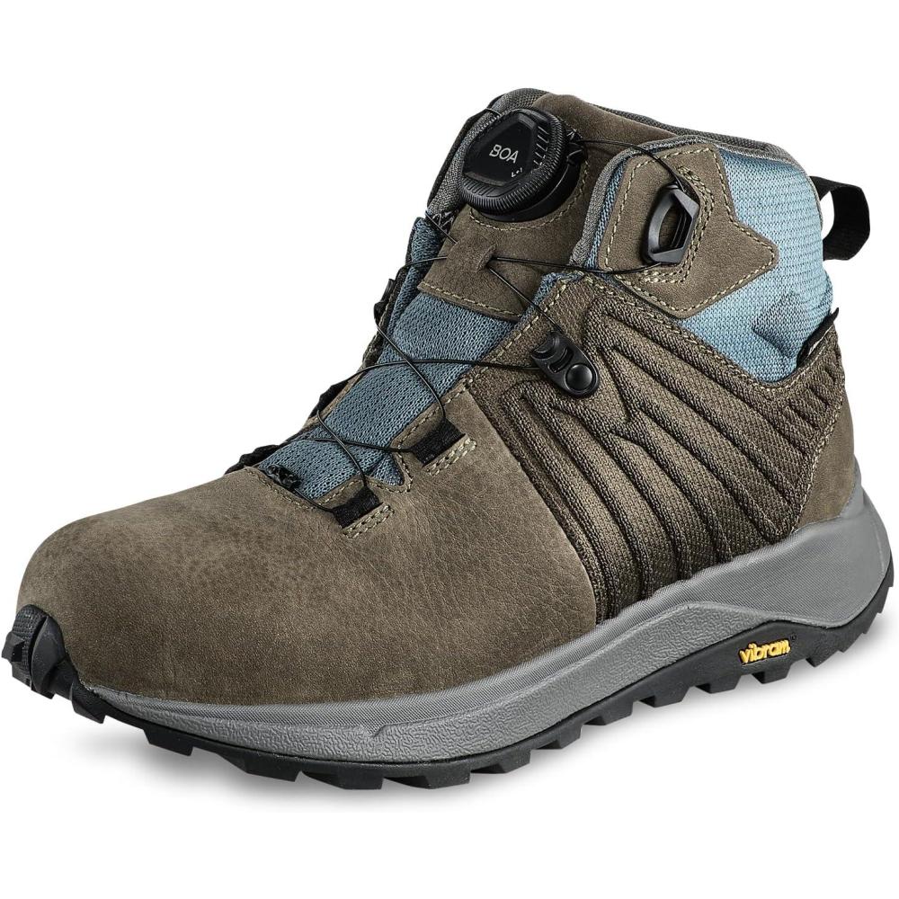 imageIrish Setter Cascade Womens 5quot Waterproof BOA Aluminum Safety Toe Work BootGrey