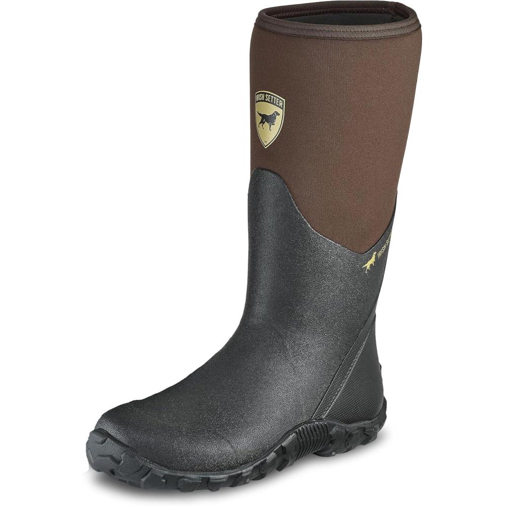 imageIrish Setter MudTrek Chore Unisex 15quot Waterproof Full Fit Hunting BootBrown
