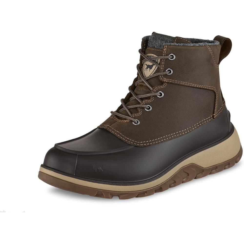 imageIrish Setter Northshore Unisex 7quot Waterproof Insulated LaceUp Casual BootBrown