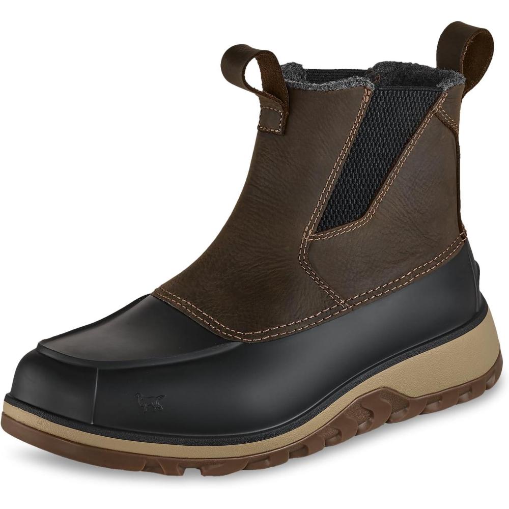 imageIrish Setter Northshore Unisex 7quot Waterproof Insulated PullOn Casual BootBrown