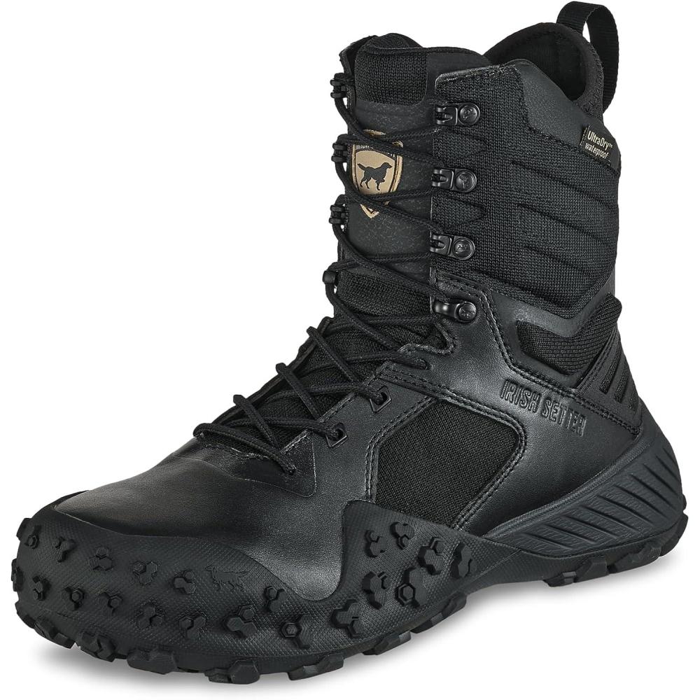 imageIrish Setter VaprTrek Mens 8quot Waterproof Hunting BootBlack