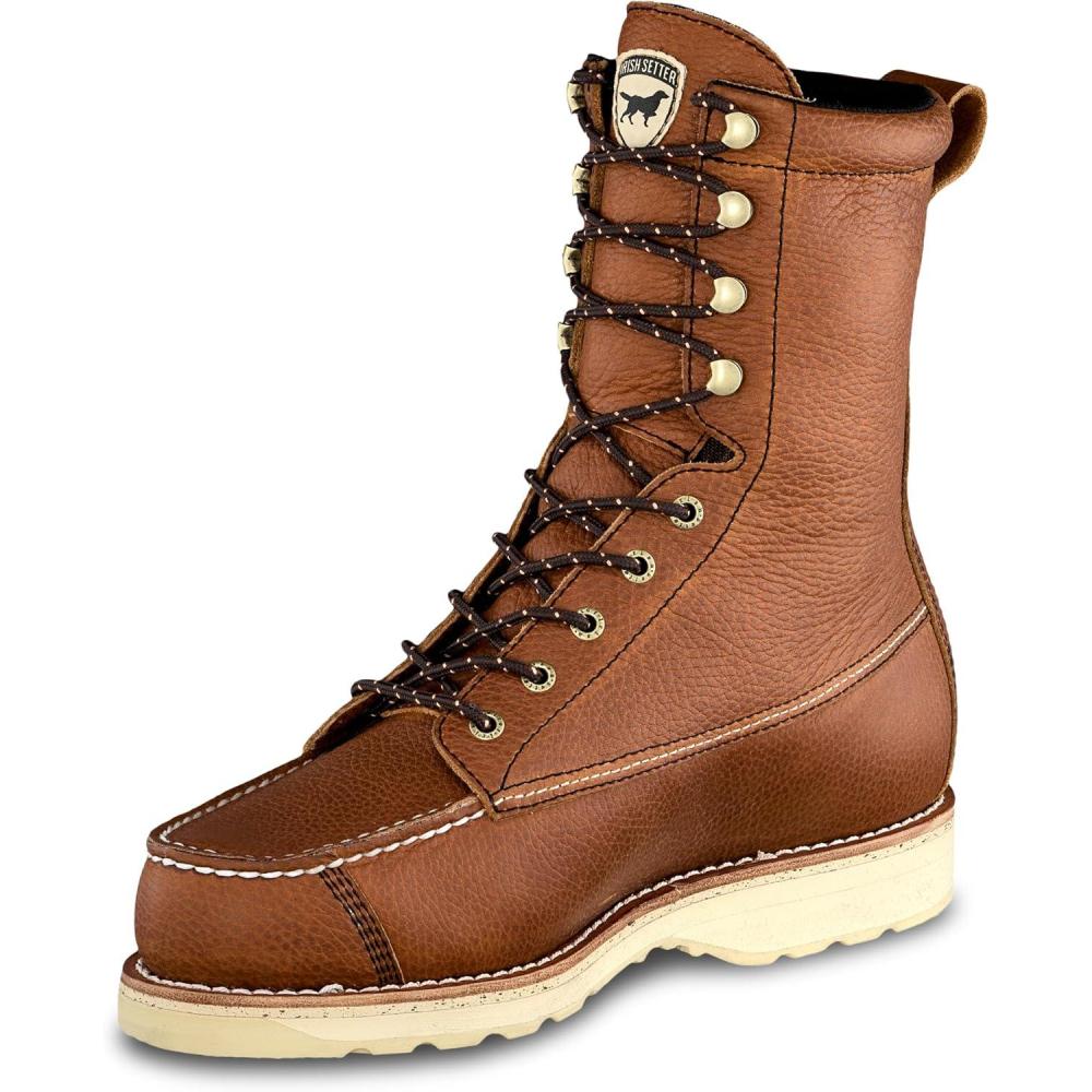 imageIrish Setter Wingshooter Mens 9quot Waterproof Insulated 400g Hunting Boot AmberAmber