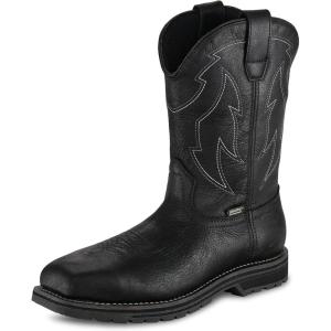 Irish Setter, Kittson, Men’s, 11″, Waterproof, Steel Safety Toe, Work Boot(Black)