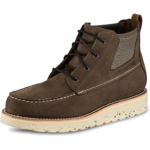 Irish Setter, Setter Fifty, Men’s, 6″, Faux Lace-up Chelsea Boot, Dark Earth(Dark Earth)