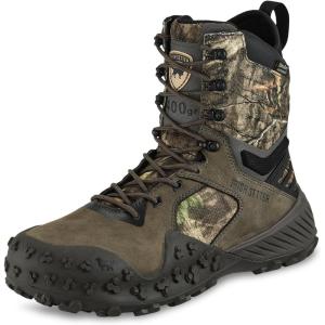 Irish Setter, VaprTrek, Men’s, 8″, Waterproof, Insulated 400g, Hunting Boot, Mossy Oak Country Roots(Mossy Oak Country Roots)