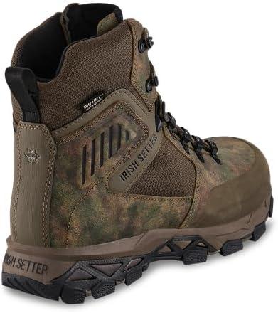 imageIrish Setter Pinnacle Mens 9quot Waterproof Hunting Boot Earth Field CamoEarth Field Camo