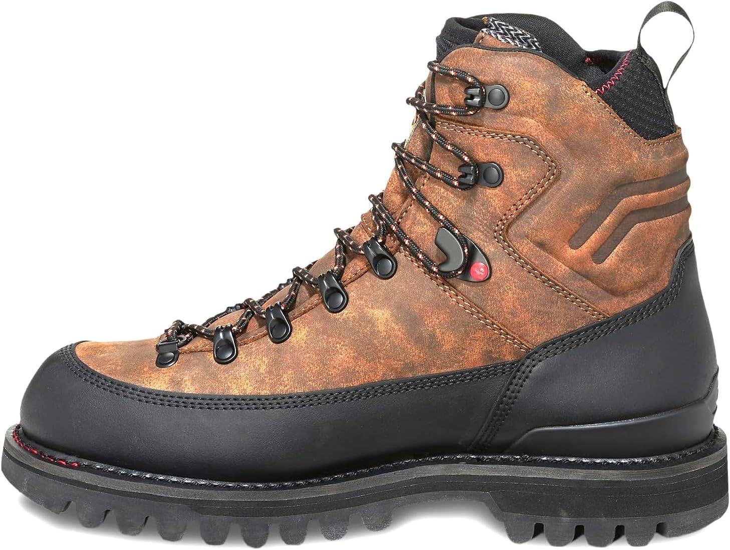 imageIrish Setter Elk Tracker XD Mens 8quot Waterproof Hunting Boot Field CamoField CamoBlack