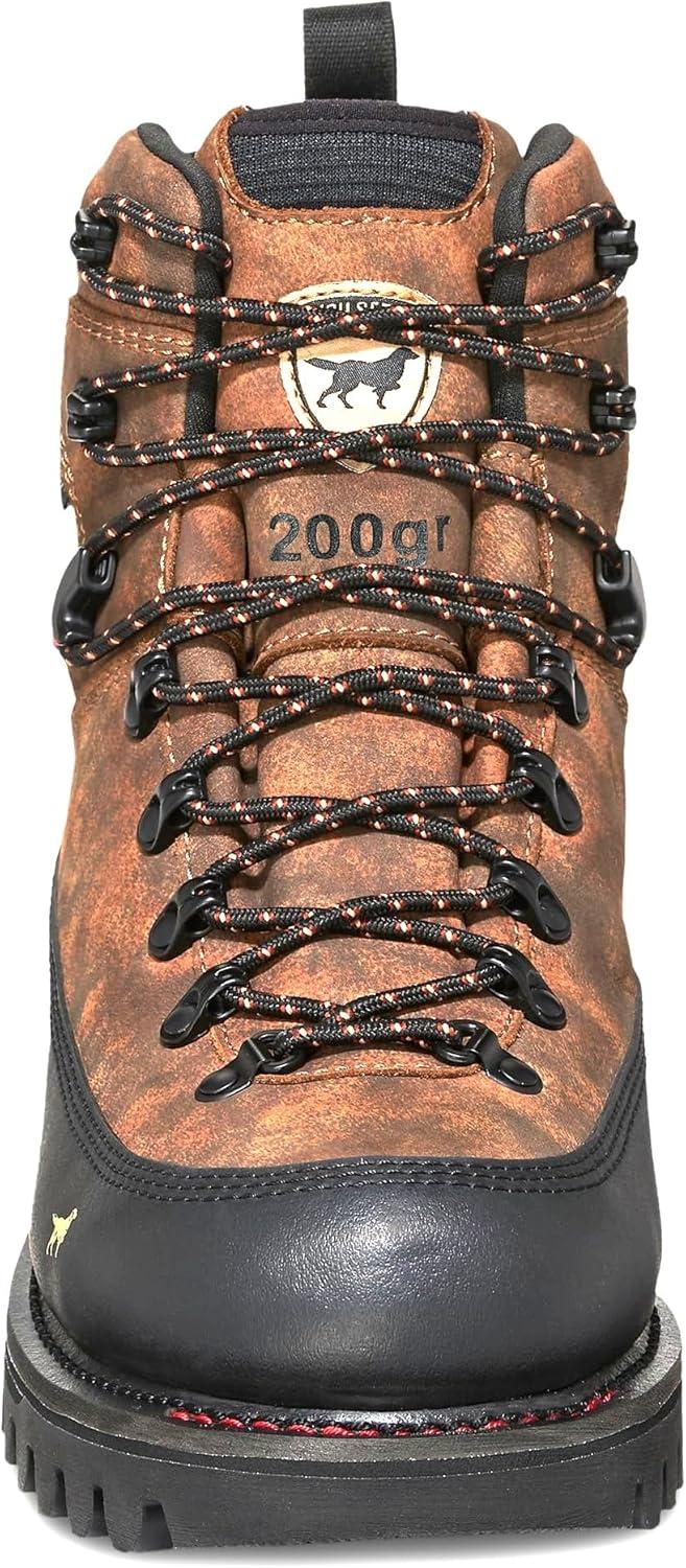 imageIrish Setter Elk Tracker XD Mens 8quot Waterproof Insulated 200g Hunting Boot Field CamoField CamoBlack